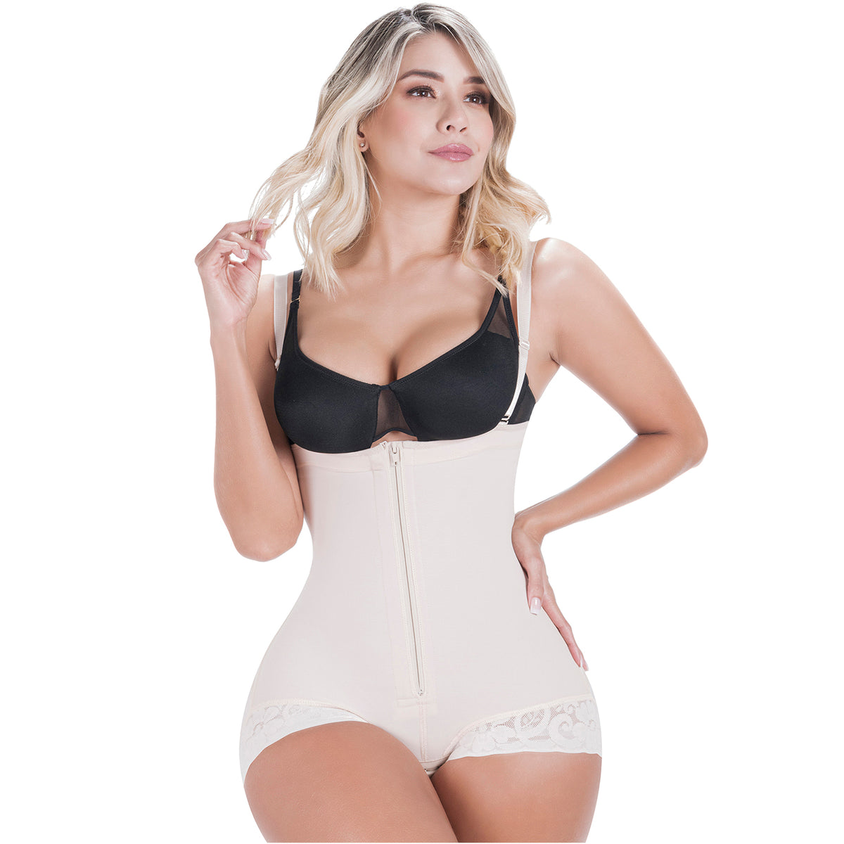 SONRYSE TR211 Post Surgery Body Shapers Open Bust Bodysuit – Curved By  Angeliques