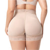High Waisted Shaper Shorts Salome 08L5 | Colombian Butt-Lifting Tummy Control Short