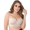 UpLady 8034 | Firm Control Strapless Bra for Women | Powernet