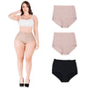 3-Pack Tummy Control Mid Rise Shapewear Panties Fajas Colombianas Sonryse SP620NC