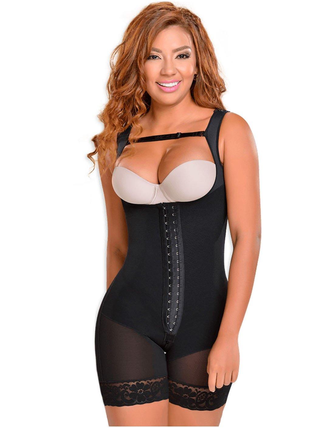 Post Surgery Tummy Control Full Body Shaper with Sleeves MYD0074