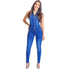 Colombian Denim One Piece Jumpsuit with Inner Girdle LOWLA 268217-2-Fajas Colombianas Shop