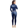 Colombian Denim One Piece Jumpsuit with Inner Girdle LOWLA 268217-4-Fajas Colombianas Shop