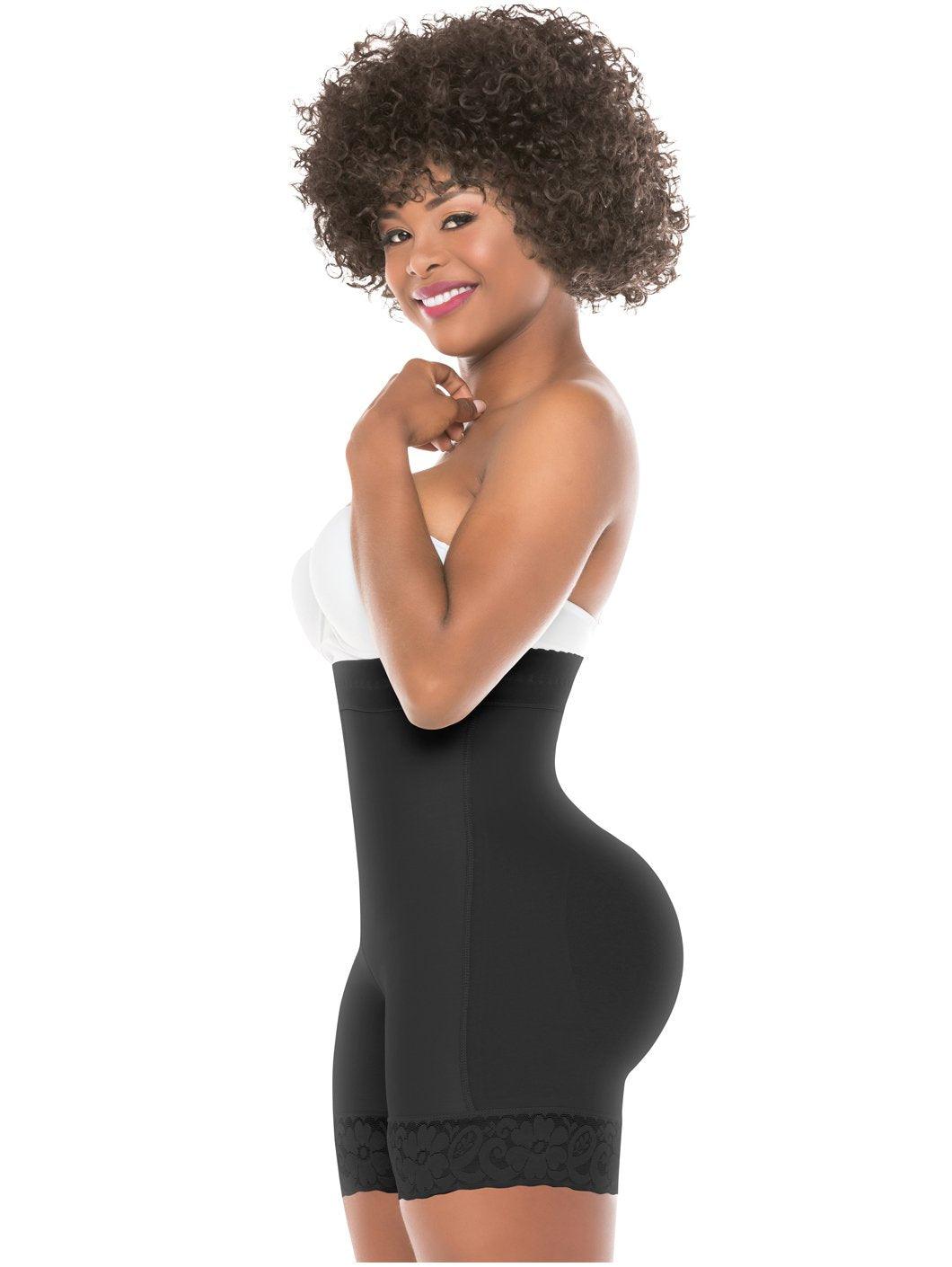 Buy Salome High Waist Compression Shapewear Tummy Control BBL Shorts Fajas  Colombianas para Mujer Levanta Cola Online at desertcartINDIA