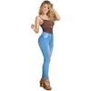 Colombian Mid Rise Butt Lifting Skinny Jeans for Women DRAXY 1317-6-Fajas Colombianas Shop