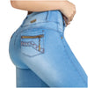 Colombian Mid Rise Butt Lifting Skinny Jeans for Women DRAXY 1317-8-Fajas Colombianas Shop