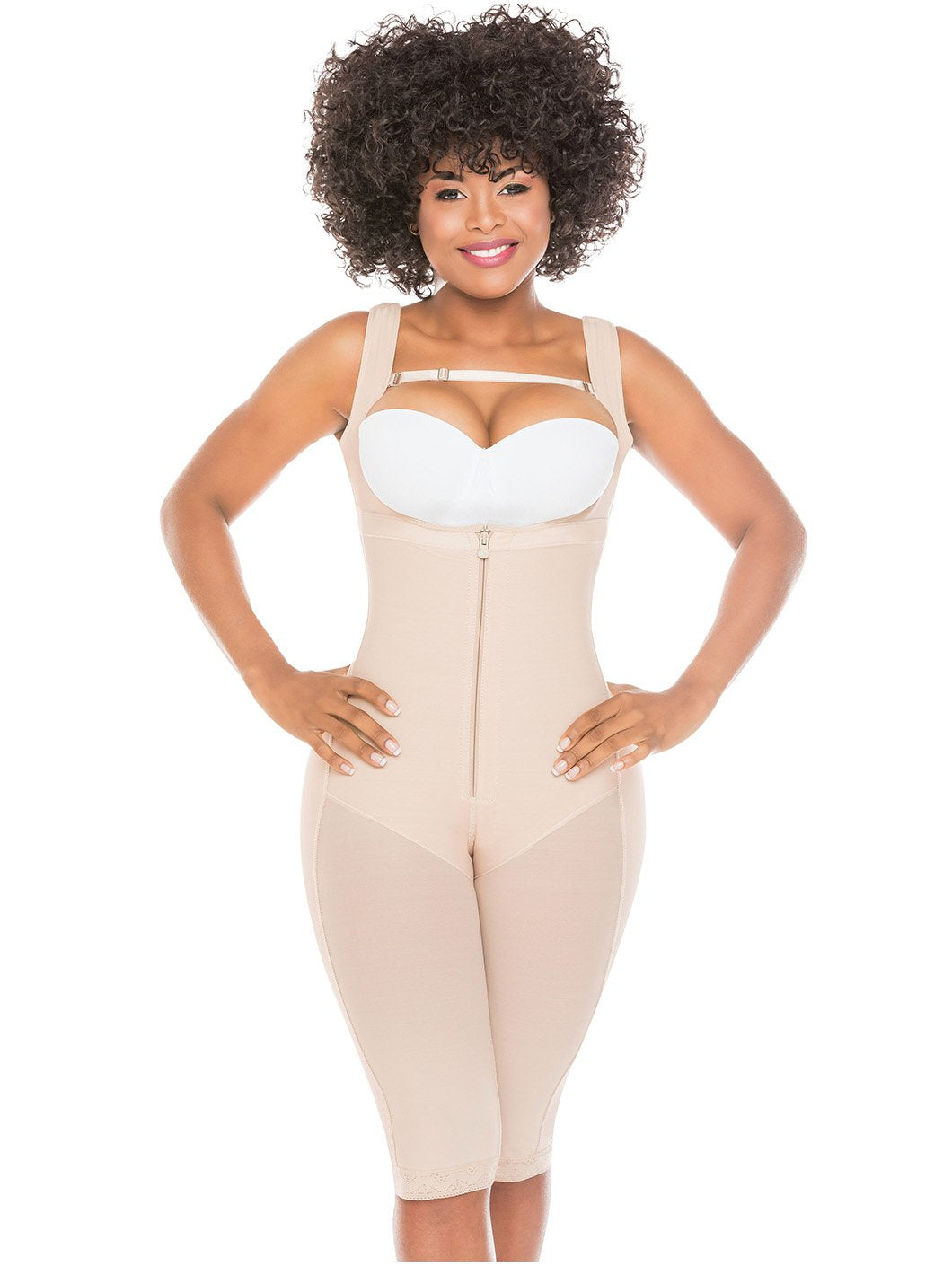 Salome 0525 Compression Garments after Liposuction Fajas Colombianas Post  Surgery Beige S at  Women's Clothing store