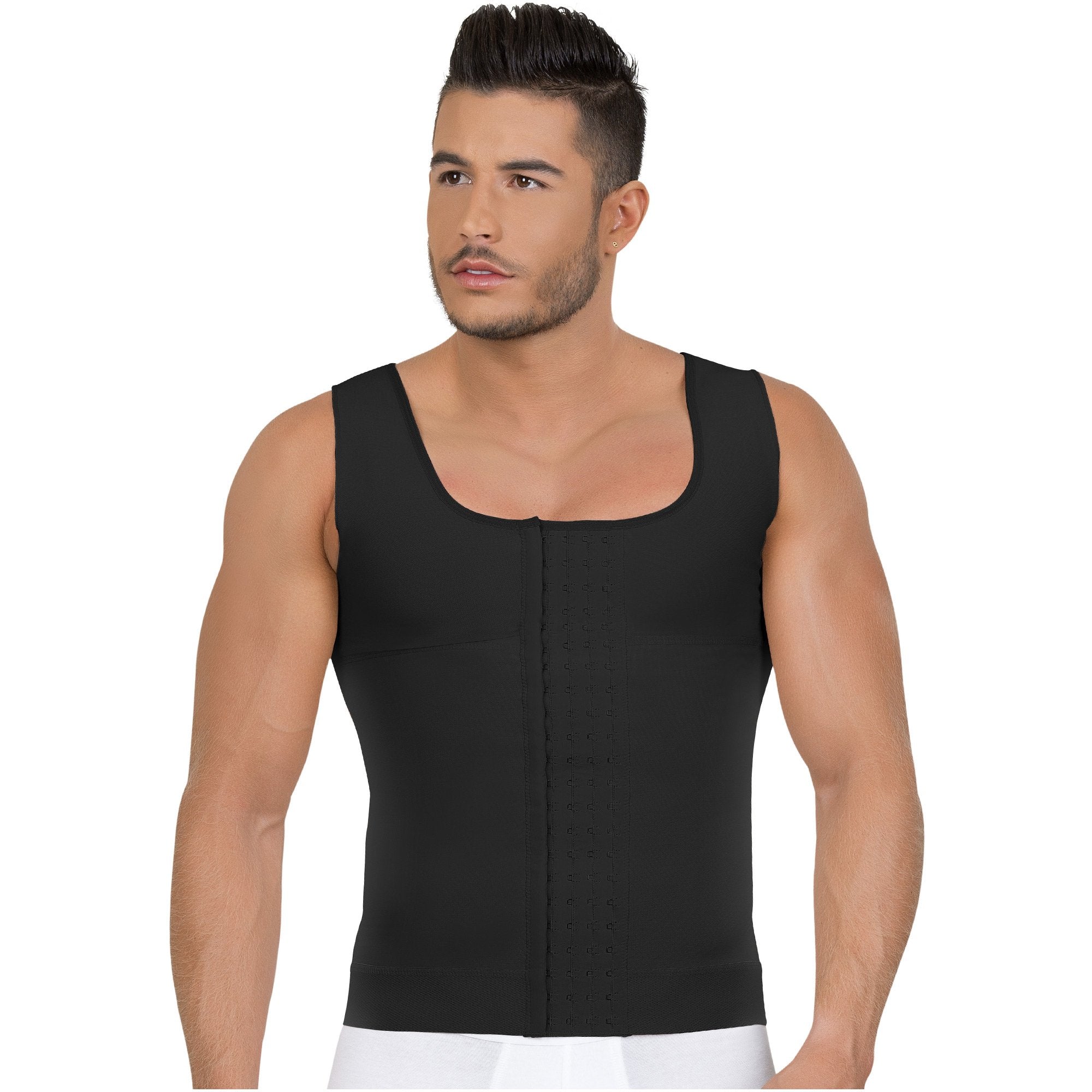 Colombian ShapewearTummy Control Vest for Men Fajas Mariae 8124 – Fajas  Colombianas Shop