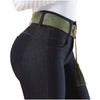 Mid Rise Butt Lifter Colombian Jeans for Women Draxy 1324-7-Fajas Colombianas Shop