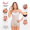 Mid-Thigh Colombian Post Surgery Open Bust Bodysuit Fajas MaríaE 9334-12-Fajas Colombianas Shop