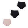 3-Pack Tummy Control Mid Rise Shapewear Panties Fajas Colombianas Sonryse SP620NC