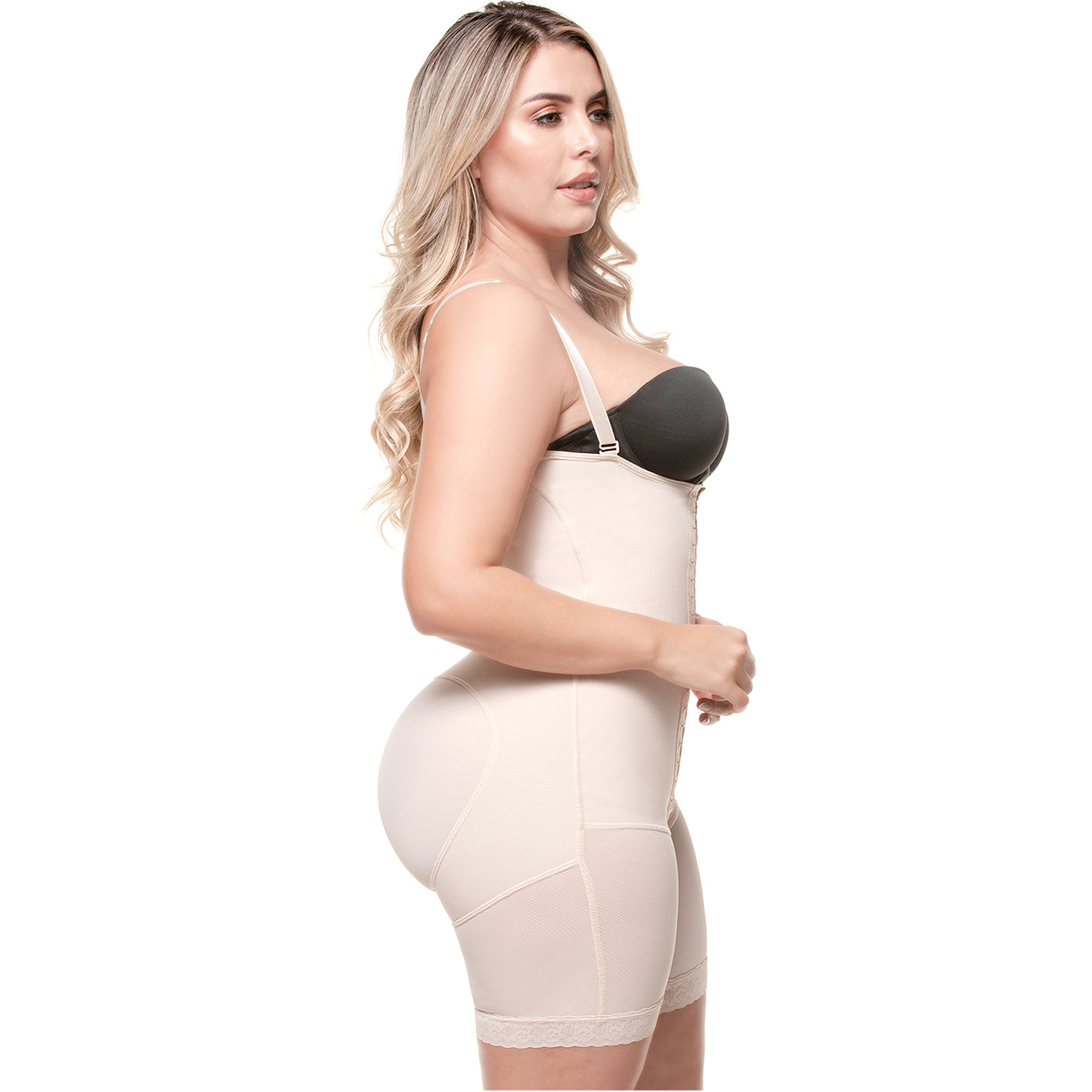 COLOMBIAN FULL SHAPEWEAR WITH BRA BUTT LIFTER POST-SURGERY GIRDLE SONRYSE  52BF