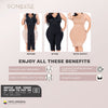 Full Body Shaper Post Surgery with Built-In Bra Fajas Colombianas Sonryse 054BF