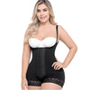 Postpartum Colombian Butt Lifter Shapewear Open Bust Bodysuit 066BF