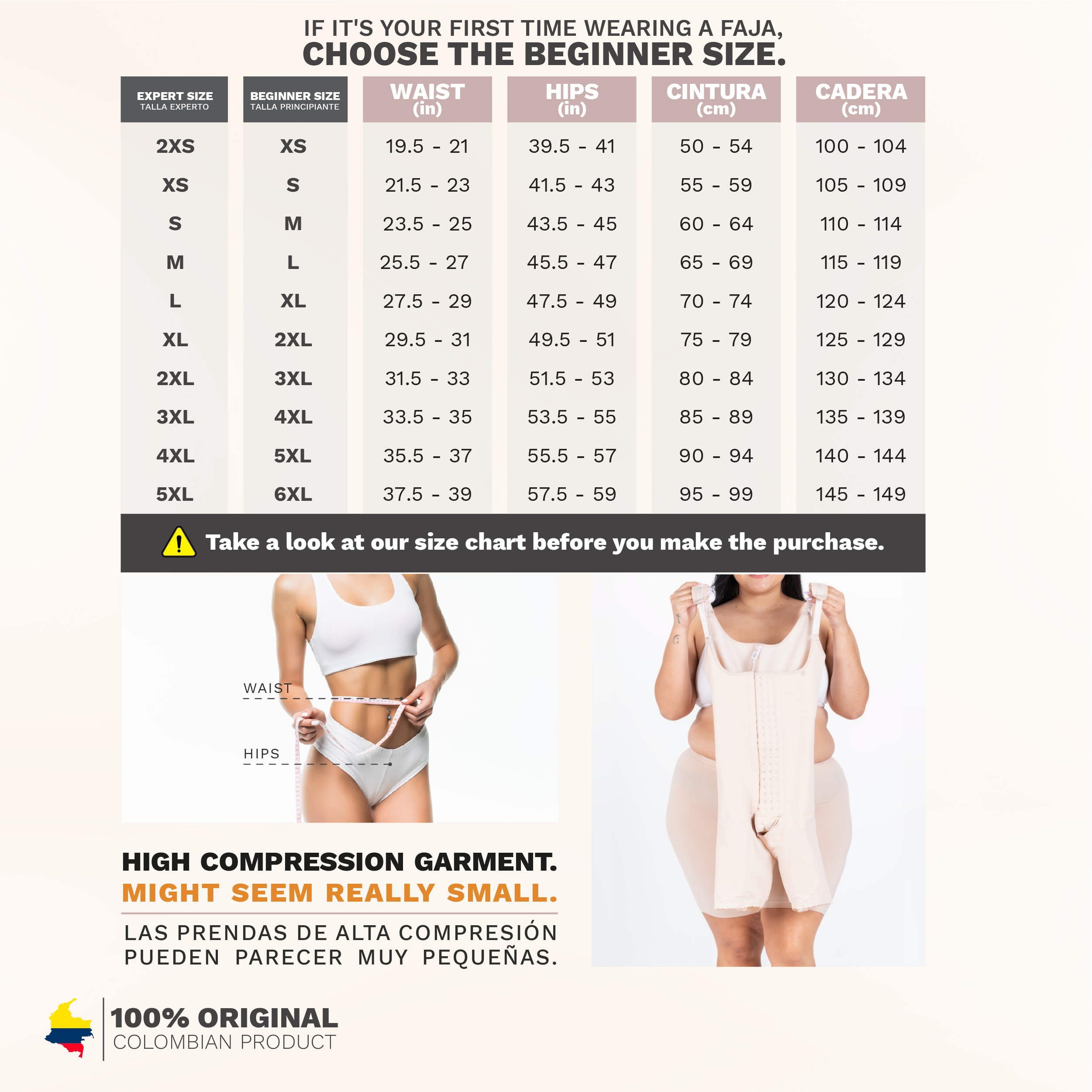 Sonryse 022ZL Fajas Colombianas Postparto Stage 1 Post Surgery Postpartum  Lipo Compression Garment after Tummy Tuck