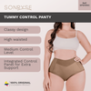 2-Pack Panties Tummy Control High Waisted Shapewear Fajas Colombianas Sonryse SP645NC