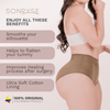 2-Pack Panties Tummy Control High Waisted Shapewear Fajas Colombianas Sonryse SP645NC